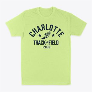 Charlotte Lutheran School Track and Field Classic Dad T-Shirt
