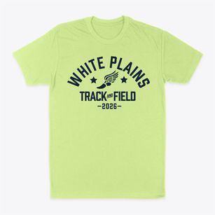 White Plains Christian School Track and Field Classic Dad T-Shirt