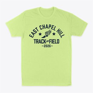 East Chapel Hill High School Track and Field Classic Dad T-Shirt