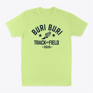 Buri Buri Elementary School Track and Field Classic Dad T-Shirt