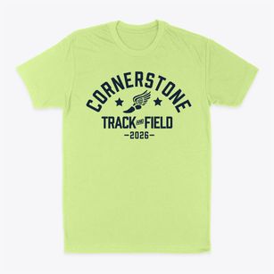 Cornerstone School Track and Field Classic Dad T-Shirt