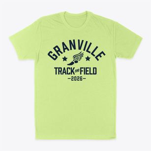 Granville High School Track and Field Classic Dad T-Shirt