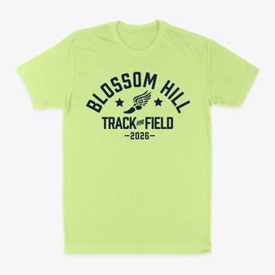 Blossom Hill Elementary School Track and Field Classic Dad T-Shirt