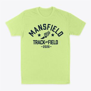 Mansfield Christian School Track and Field Classic Dad T-Shirt