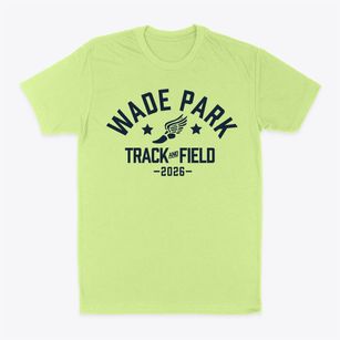 Wade Park Elementary School Track and Field Classic Dad T-Shirt