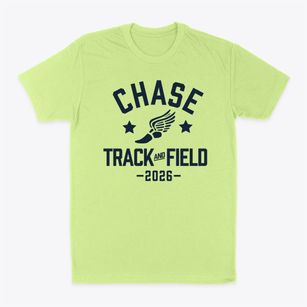 Chase Elementary School Track and Field Classic Dad T-Shirt