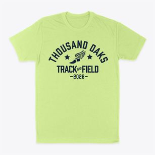 Thousand Oaks Elementary School Track and Field Classic Dad T-Shirt