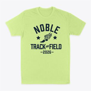Noble Elementary School Track and Field Classic Dad T-Shirt