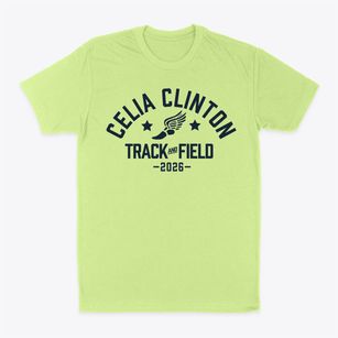 Celia Clinton Elementary School Track and Field Classic Dad T-Shirt
