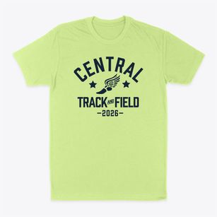 Central High School Track and Field Classic Dad T-Shirt