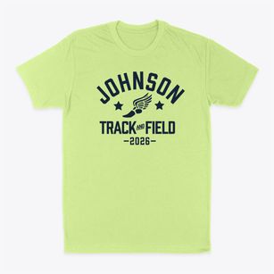 Johnson Elementary School Track and Field Classic Dad T-Shirt