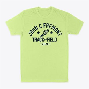 John C Fremont Middle School Track and Field Classic Dad T-Shirt