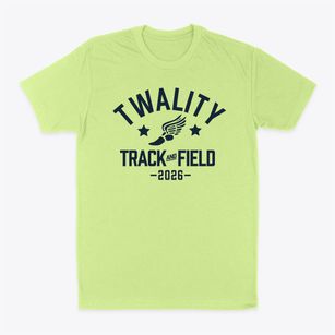 Twality Junior High School Track and Field Classic Dad T-Shirt