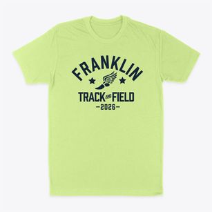 Franklin School Track and Field Classic Dad T-Shirt