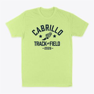 Cabrillo Elementary School Track and Field Classic Dad T-Shirt