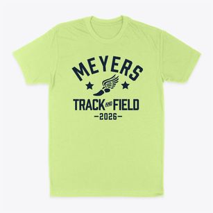 Elmer L. Meyers Senior High School Track and Field Classic Dad T-Shirt
