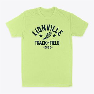Lionville Elementary School Track and Field Classic Dad T-Shirt
