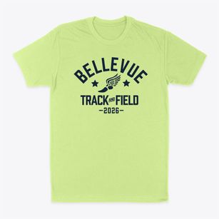 Bellevue Middle School Track and Field Classic Dad T-Shirt