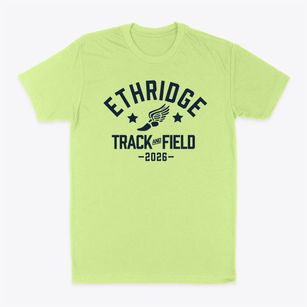 Ethridge Elementary School Track and Field Classic Dad T-Shirt