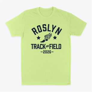 Roslyn Bell Girls Academy Track and Field Classic Dad T-Shirt