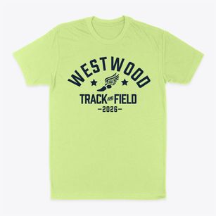 Westwood Elementary School Track and Field Classic Dad T-Shirt
