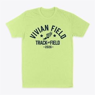 Vivian Field Track and Field Classic Dad T-Shirt