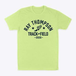 Ray Thompson Elementary School Track and Field Classic Dad T-Shirt