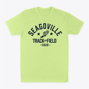 Seagoville Middle School Track and Field Classic Dad T-Shirt