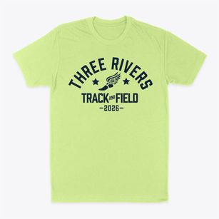 Three Rivers Elementary School Track and Field Classic Dad T-Shirt