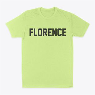 Florence New Jersey Classic Block Classic Dad T-Shirt