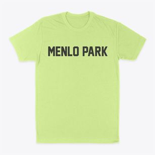 Menlo Park California Classic Block Classic Dad T-Shirt