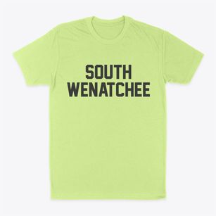 South Wenatchee Washington Classic Block Classic Dad T-Shirt