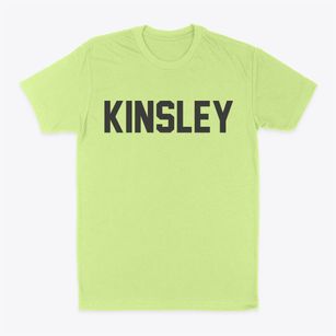 Kinsley Kansas Classic Block Classic Dad T-Shirt