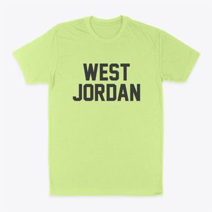 West Jordan Utah Classic Block Classic Dad T-Shirt