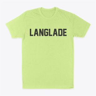 Langlade Wisconsin Classic Block Classic Dad T-Shirt