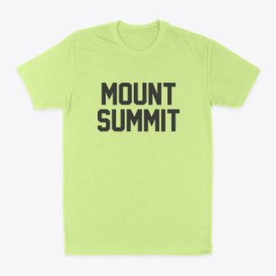 Mount Summit Indiana Classic Block Classic Dad T-Shirt