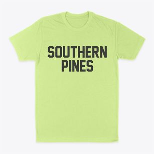 Southern Pines North Carolina Classic Block Classic Dad T-Shirt