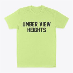 Umber View Heights Missouri Classic Block Classic Dad T-Shirt