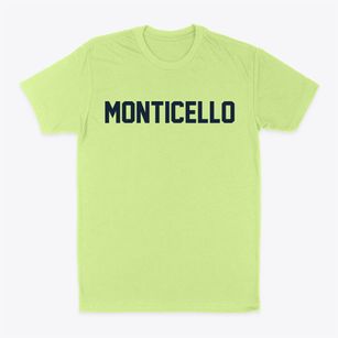 Monticello Kentucky Classic Block Classic Dad T-Shirt