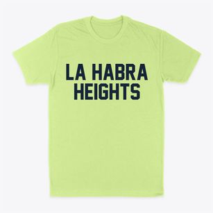 La Habra Heights California Classic Block Classic Dad T-Shirt