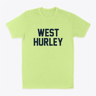 West Hurley New York Classic Block Classic Dad T-Shirt