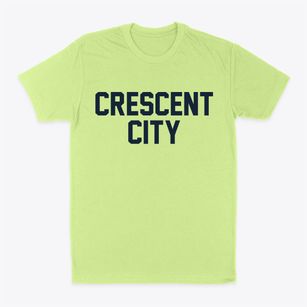 Crescent City Florida Classic Block Classic Dad T-Shirt
