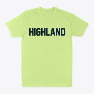 Highland Indiana Classic Block Classic Dad T-Shirt
