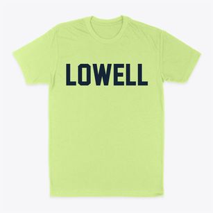 Lowell Maine Classic Block Classic Dad T-Shirt