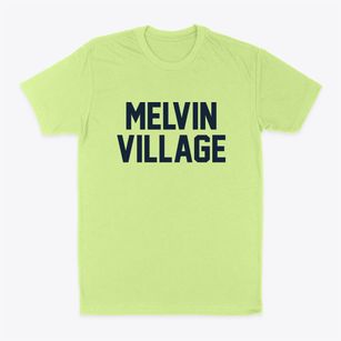 Melvin Village New Hampshire Classic Block Classic Dad T-Shirt