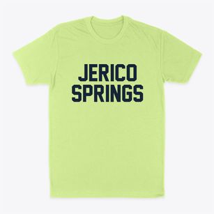 Jerico Springs Missouri Classic Block Classic Dad T-Shirt