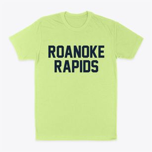 Roanoke Rapids North Carolina Classic Block Classic Dad T-Shirt
