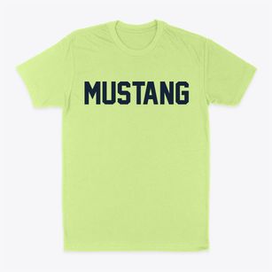 Mustang Texas Classic Block Classic Dad T-Shirt