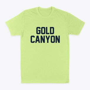 Gold Canyon Arizona Classic Block Classic Dad T-Shirt