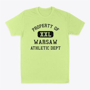 Warsaw New York Athletic Dept Classic Dad T-Shirt